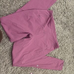 Lululemon Athletica Pink Leggings